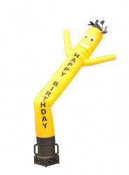 6' Happy Birthday Sky Dancer - $20.00 Add On
