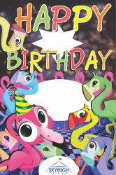 Flamingos20PROOF 1623780514 1 FLAMINGO YARD DISPLAY - PURPLE