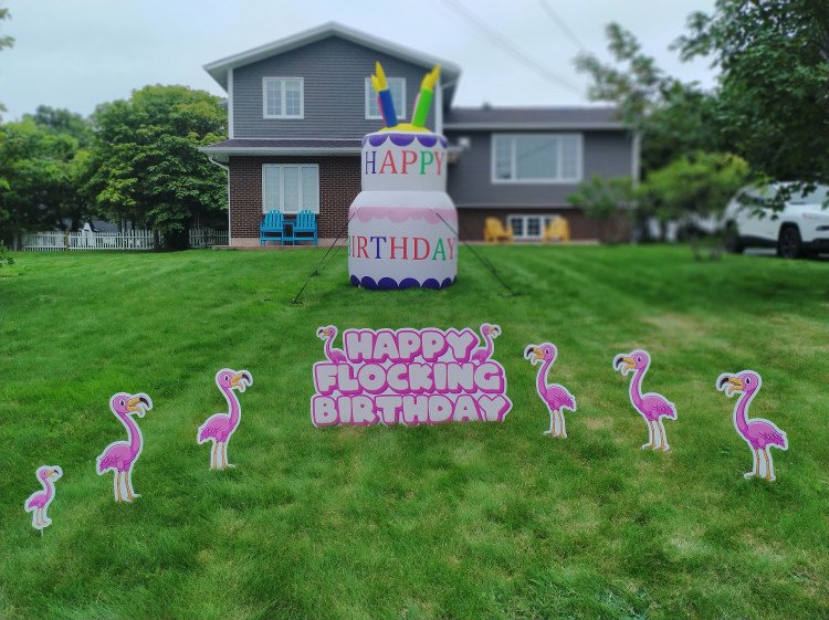 Happy Flocking Birthday - $20.00 Add On