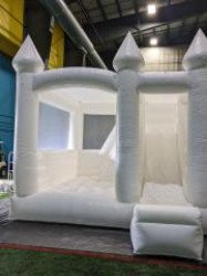 2 1686764296 1 White Wedding Bounce House