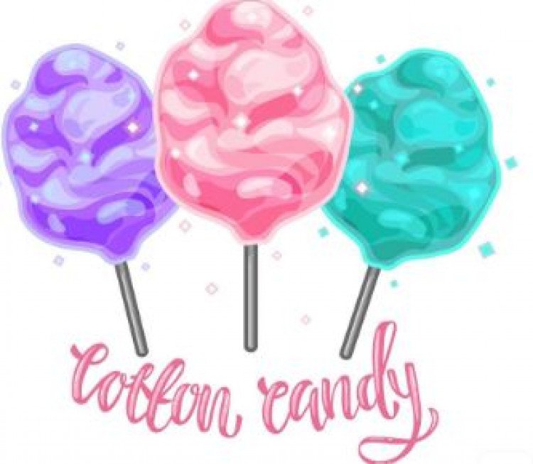 COTTON CANDY (Bag or Fluff Container)  $3.00