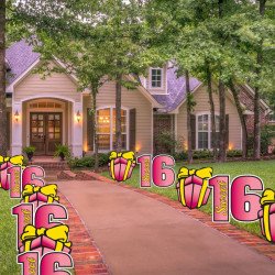 Sweet Sixteen Yard Cards - $20.00 Add On