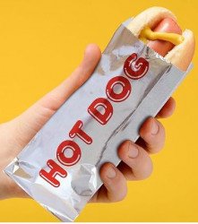 Hot20Dog20Wrap 1711306339 HOT DOG ROLLER C/W SNEEZE GUARD