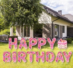 Happy Birthday Yard Cards  (BAKER) - $20.00 Add On