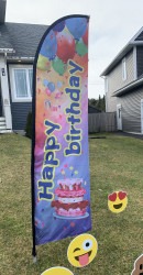 Birthday Flag - $20.00 Add On