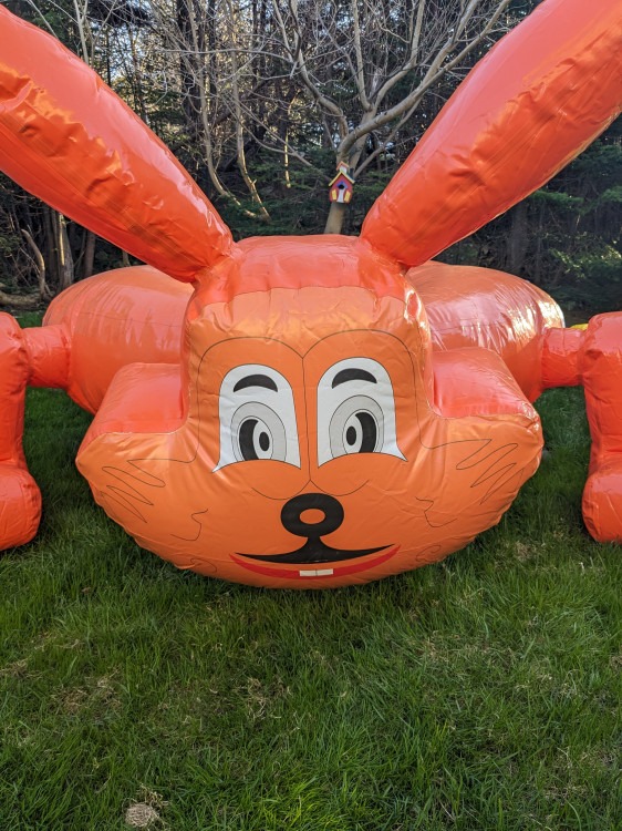 Inflatable Rabbits Racing Game (Set of 2)